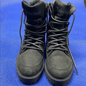 Timberland Black Combat Boots
